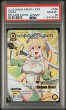 2025 Union Arena SAO Leafa (Earth Goddess, Terraria) vencedor do lançamento PSA 10 comprar usado  Enviando para Brazil