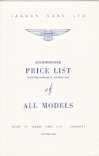 Jaguar models price for sale  CHELTENHAM