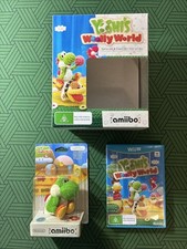 Yoshi’s Wooly World fio verde amiibo e jogo caixa grande Nintendo Wii U caixa PAL comprar usado  Enviando para Brazil