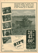 Publicité ancienne tracteur d'occasion  France