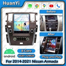 Unidade de rádio estéreo para carro Android 13 reprodutor de carplay navegação GPS para Nissan Armada comprar usado  Enviando para Brazil