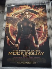 Usado, 6 JOGOS DA FOME MOCKINGJAY PARTE 1 PÔSTER DO FILME 2 lados ORIGINAL FINAL 27x40  comprar usado  Enviando para Brazil