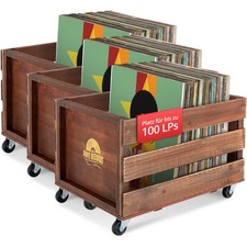 Vinyl schallplattenkasten holz gebraucht kaufen  Schongau