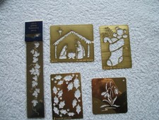 Brass embossing stencils for sale Brass embossing stencils for sale  BATH