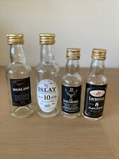 Whisky bottles miniature for sale  WYMONDHAM