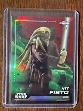 2024 Topps Chrome Star Wars KIT FISTO Dathomir refrator vermelho OMEGA 5/5 BOOKEND comprar usado  Enviando para Brazil
