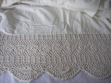 Jcpenney cream crocheted for sale  Gulf Breeze
