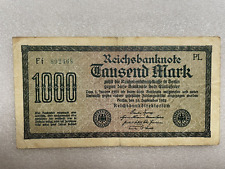 1000 mark 1922 gebraucht kaufen  Sonthofen
