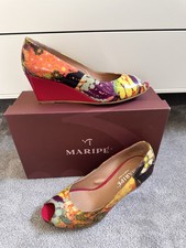 Maripe schuhe keilabsatz gebraucht kaufen  Nettetal