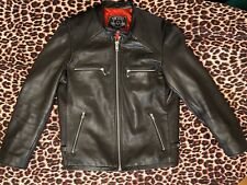 punk jacket leather biker for sale  Astoria