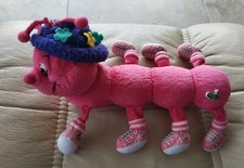 Peluche chenille rose d'occasion  Anduze