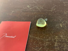 Pendentif cœur jaune d'occasion  Baccarat