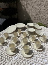Enorme conjunto de 62 peças!! Pratos e copos LENOX SILVER SPRINGS METROPOLITAN COLLECTION comprar usado  Enviando para Brazil