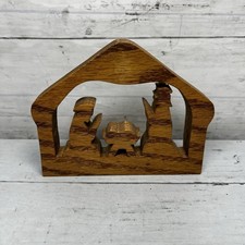 Wooden nativity manger for sale  Saint Peter
