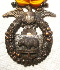Usado, Excelente 1894 San Francisco Midwinter International Exposition Official's? Medalha! comprar usado  Enviando para Brazil