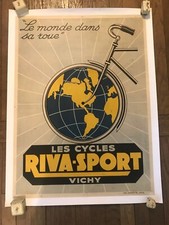 Affiche ancienne vintage d'occasion  Bourges