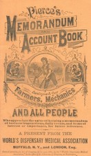 1882 pierce memorandum for sale  Portland