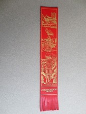 Leather bookmark christchurch for sale  NORWICH