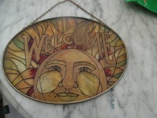 art deco stained glass windows for sale  BEXLEY