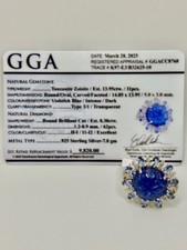 Stunning natural tanzanite for sale  Sandy