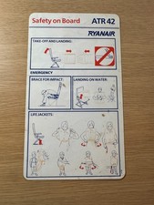 Ryanair atr safety gebraucht kaufen  Oberasbach