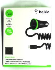 Belkin - Carregador de carro universal Boost Up USB com cabo micro USB - Preto/verde comprar usado  Enviando para Brazil