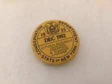 hunting license pin for sale  Ballston Spa