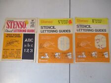 Stenso stencil guides for sale  Milwaukee