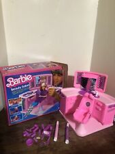 Juego de peluquería de belleza Barbie 1983 vintage con accesorios incompletos  segunda mano  Embacar hacia Argentina