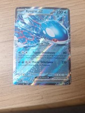 Carte pokémon kyogre d'occasion  Pontarlier