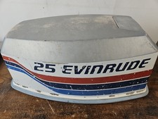 OMC Evinrude 25hp 0281008 tampa do motor capô topo partida elétrica comprar usado  Enviando para Brazil