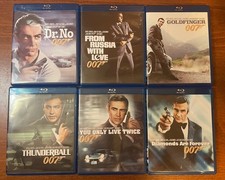 Sean Connery 007 JAMES BOND 6 Film Canon Blu-ray Lot TESTED comprar usado  Enviando para Brazil