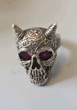 skull ring for sale  LONDON