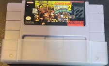 Donkey Kong Country 2 Diddy Kong Quest SNES Super Nintendo carrinho + protetor ESTADO PERFEITO comprar usado  Enviando para Brazil
