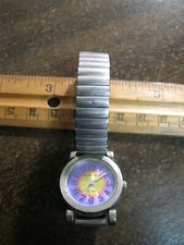 Coleções estojo redondo relógio conceito no tempo pulseira de prata BATERIA NOVA comprar usado  Enviando para Brazil