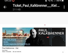 Tickets paul kalkbrenner gebraucht kaufen  Hamburg
