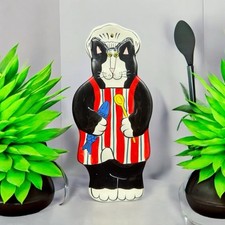 Vintage Catzilla Spoon Rest Cat Fish Apron Chef Candace Reiter Colorful for sale  El Paso