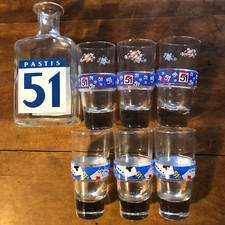 Carafe verres pastis d'occasion  Saint-Martin-de-Londres