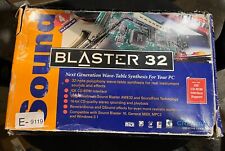 Vintage PC sound card: Creative Sound Blaster 32: BOX ONLY comprar usado  Enviando para Brazil