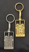 Chaveiros vintage lembrança Paris, Torre Eiffel e Notre Dame, ouro e prata, usado comprar usado Chaveiros vintage lembrança Paris, Torre Eiffel e Notre Dame, ouro e prata, usado comprar usado  Enviando para Brazil