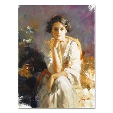 Pino (1939-2010), "Xale Amarelo" Embelezado à Mão Edição Limitada em Tela, Num, usado comprar usado Pino (1939-2010), "Xale Amarelo" Embelezado à Mão Edição Limitada em Tela, Num, usado comprar usado  Enviando para Brazil