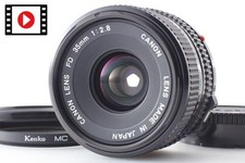 【N ESTADO PERFEITO+++】 Nova Lente de Câmera Grande Angular Canon FD NFD 35mm f/2.8 MF do Japão comprar usado  Enviando para Brazil