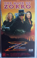 A MÁSCARA do vídeo ZORRO VHS Antonio Banderas Anthony Hopkins PAL 1999 comprar usado  Enviando para Brazil