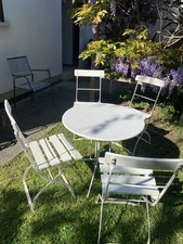 Weißer runder gartentisch gebraucht kaufen  Würzburg