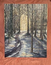 Hand painted winter for sale  Garibaldi