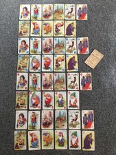 CONJUNTO COMPLETO DE JOGO DE CARTAS 1937 BRANCA DE NEVE SETE ANÕES INSTRUÇÕES PEPYS DISNEY comprar usado  Enviando para Brazil