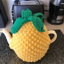 Hand knitted pineapple for sale  BEXHILL-ON-SEA