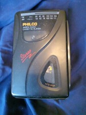 Rádio AM/FM portátil Philco 500K toca-fitas cassete testado funciona comprar usado  Enviando para Brazil