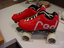 incrível, não usado Labeda VOODOO U3 PATINS VERMELHOS TAMANHO 7 RODAS CABIDE PENHASCO comprar usado  Enviando para Brazil