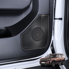 Guarnições decorativas de alto-falante de áudio porta de aço inoxidável para Hyundai Santa Fe 24-2025 comprar usado  Enviando para Brazil